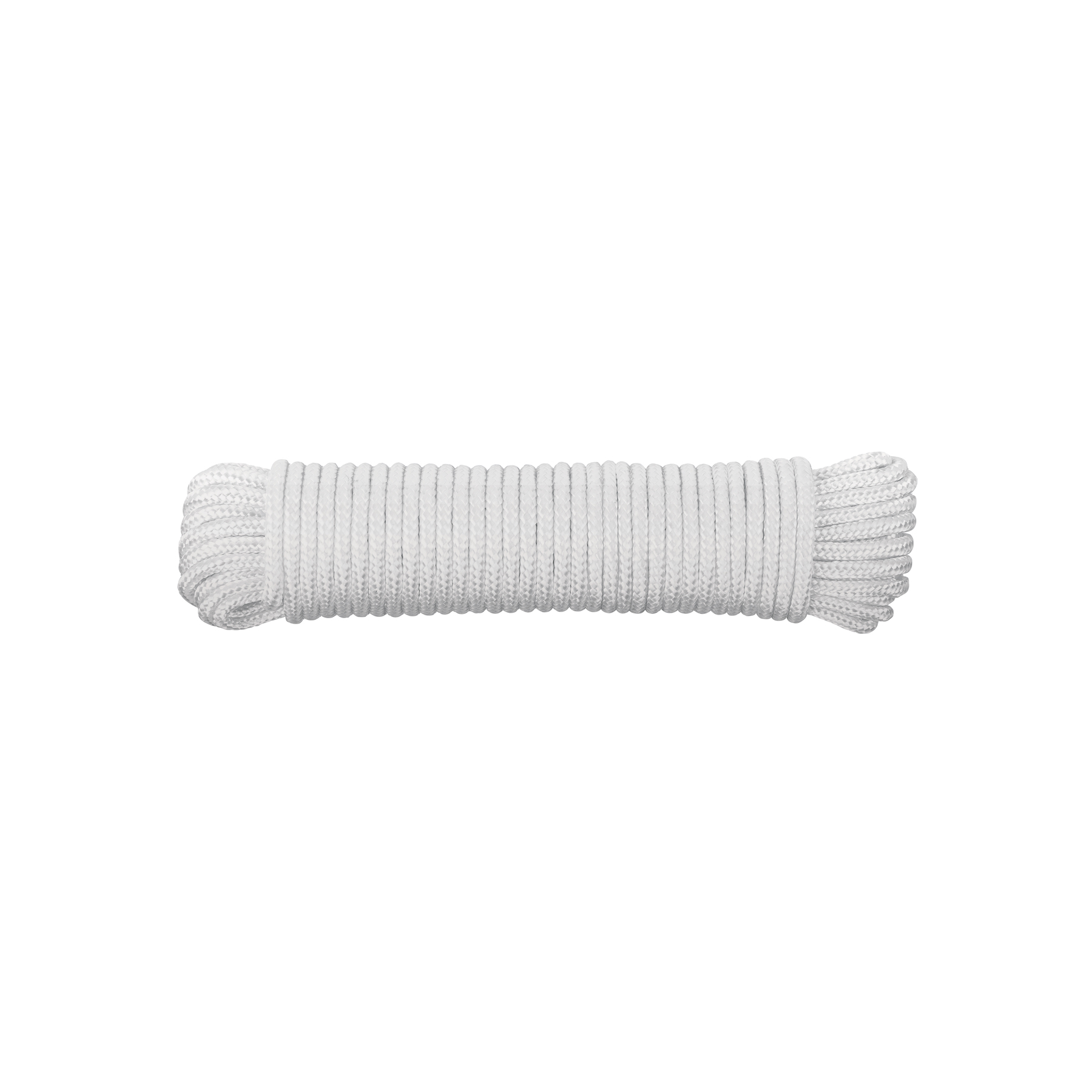 PIOLA DE POLIÉSTER TRENZADO DIAMANTE, BLANCA, 6MM X 15M