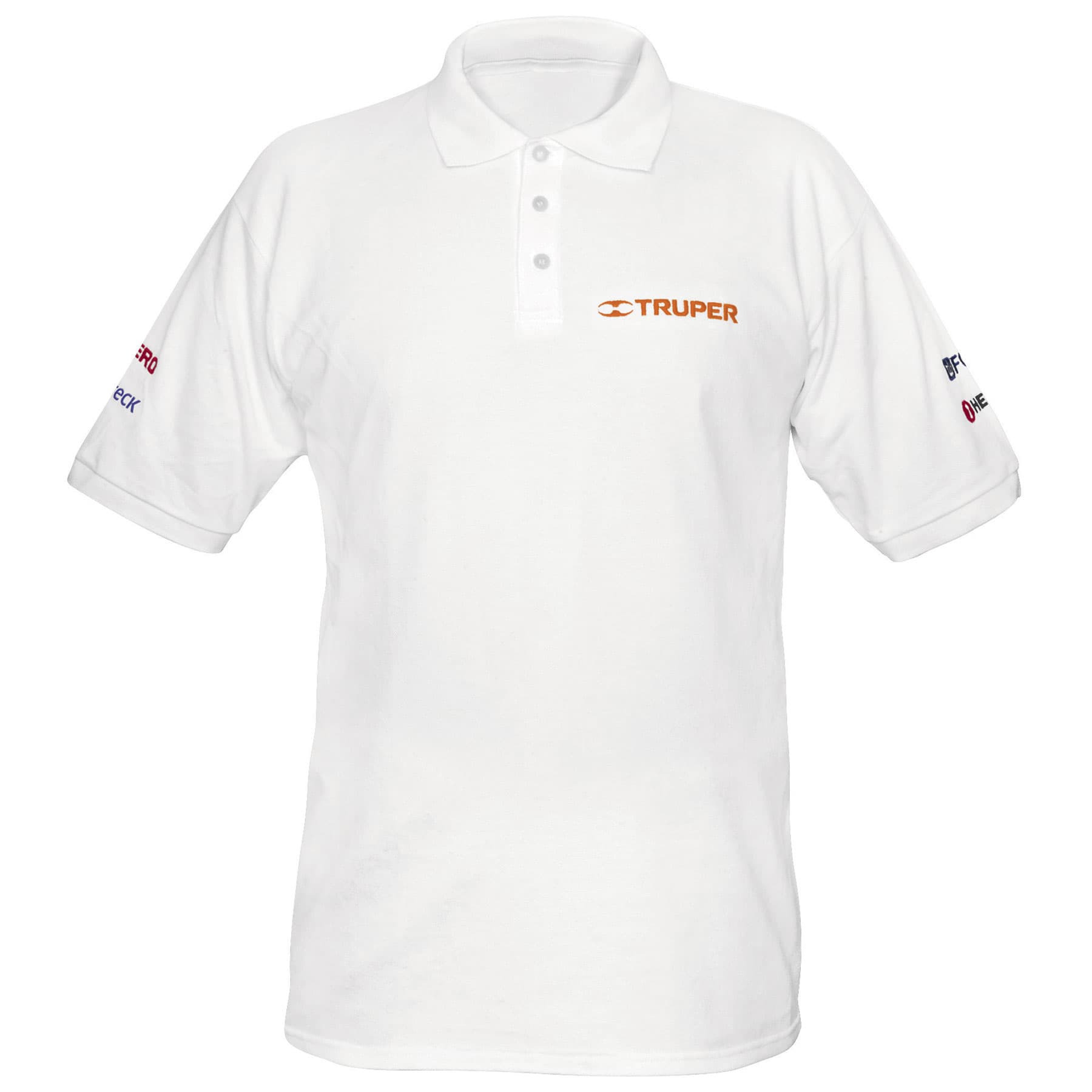 PLAYERA POLO BLANCA, PARA CABALLERO, TALLA G, TRUPER