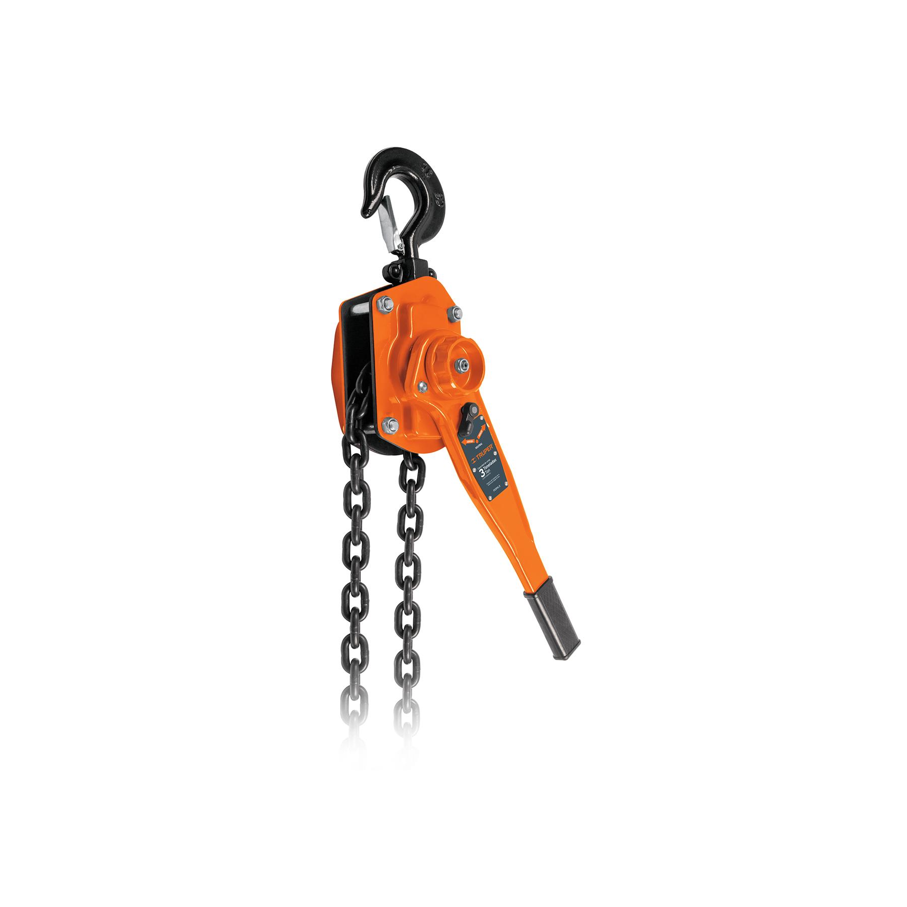 POLIPASTO DE PALANCA DE 3 TON DE TRUPER