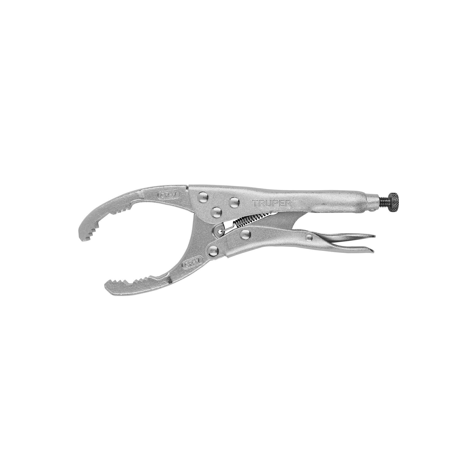 PINZA DE PRESIÓN 9' PARA FILTROS DE ACEITE, TRUPER