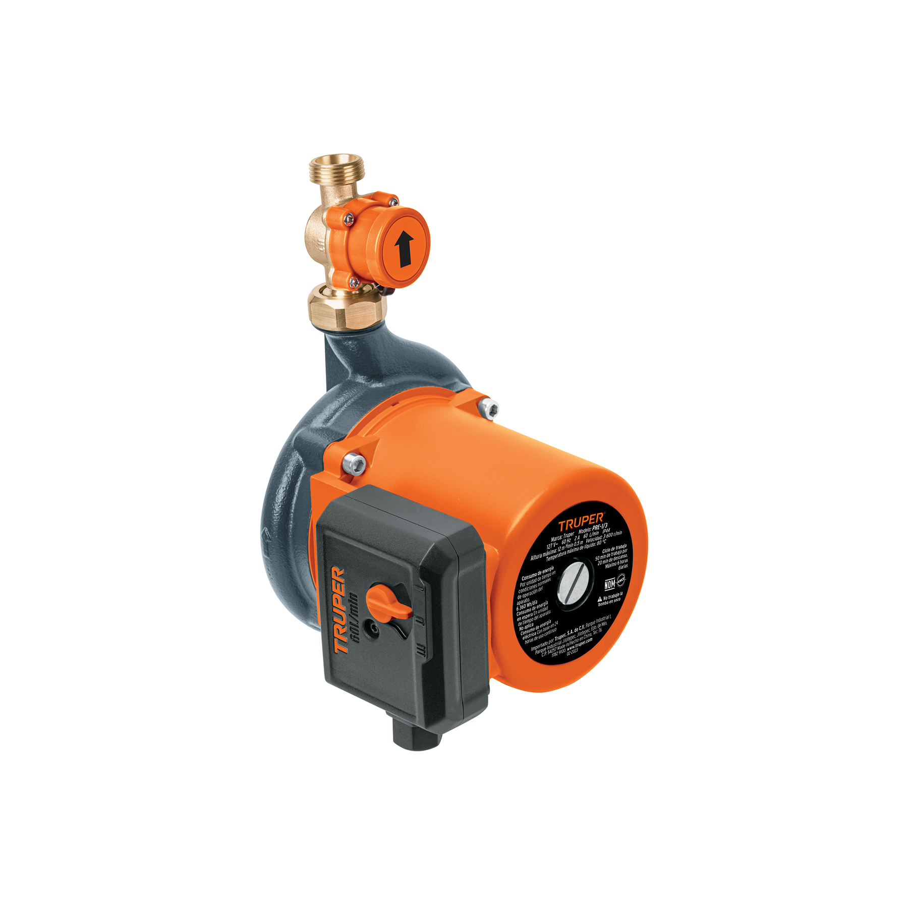 BOMBA PRESURIZADORA 1/3 HP, TRUPER