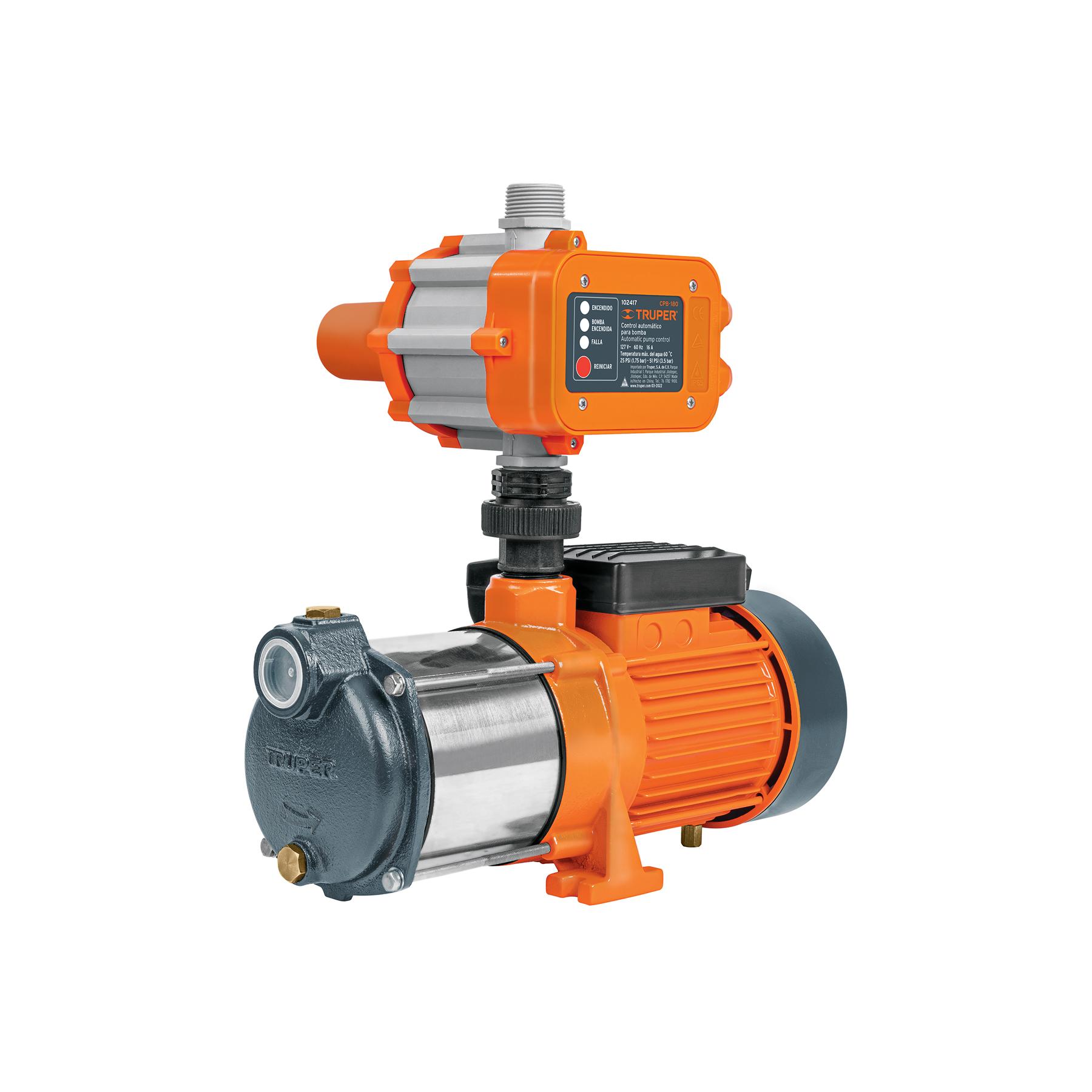 BOMBA CENTRIFUGA PRESURIZADORA MULTIETAPAS 1 HP