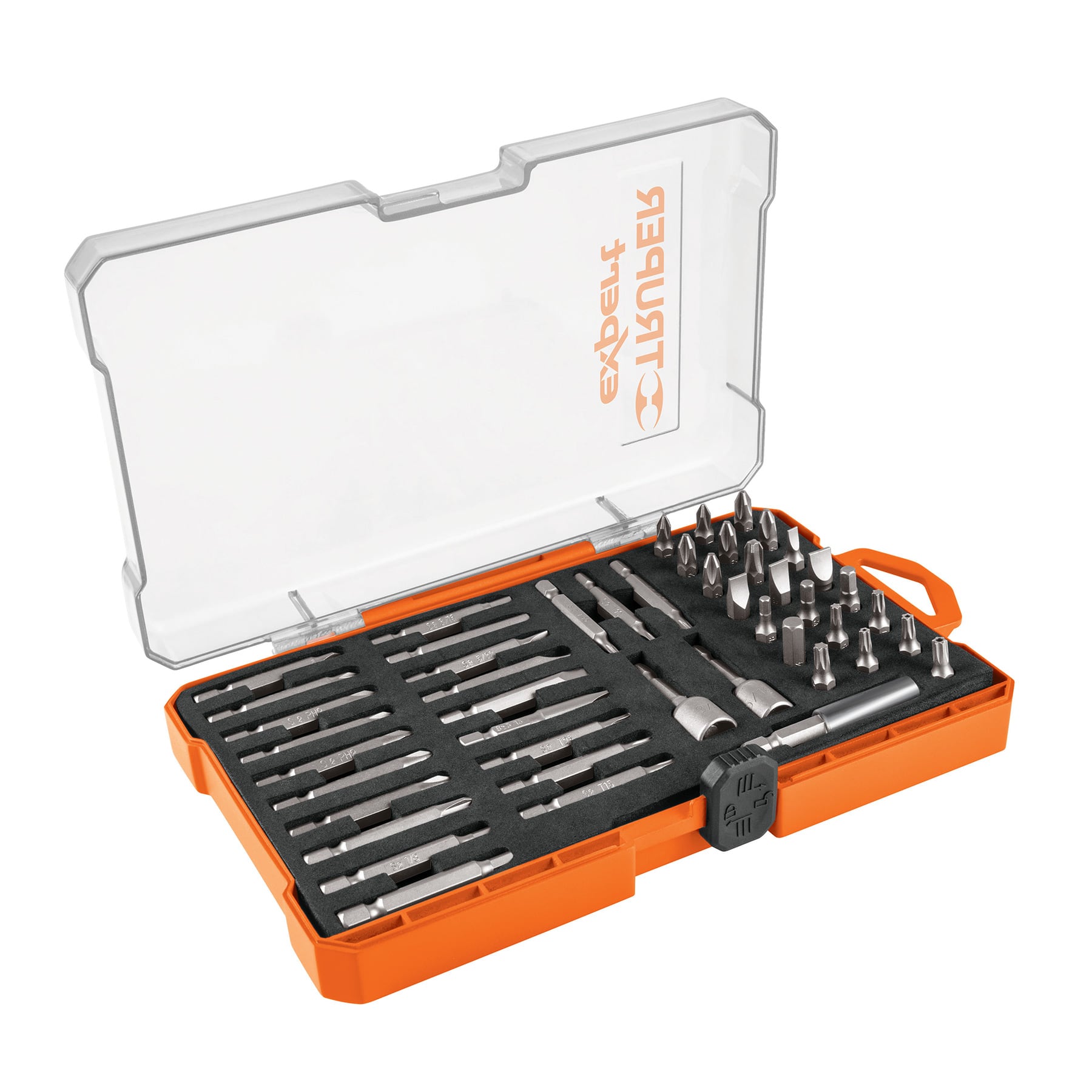 JUEGO DE 47 PUNTAS MIXTAS LARGOS 1' Y 2' EN ESTUCHE, EXPERT