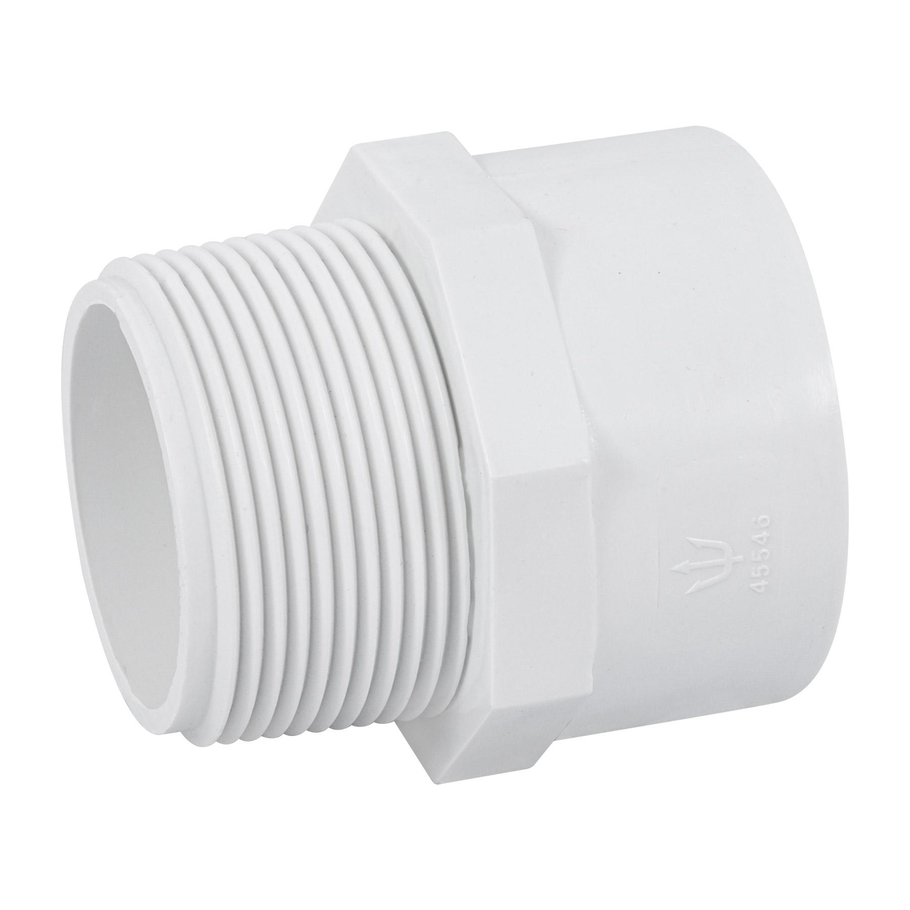 ADAPTADOR MACHO DE PVC DE 1-1/2', FOSET