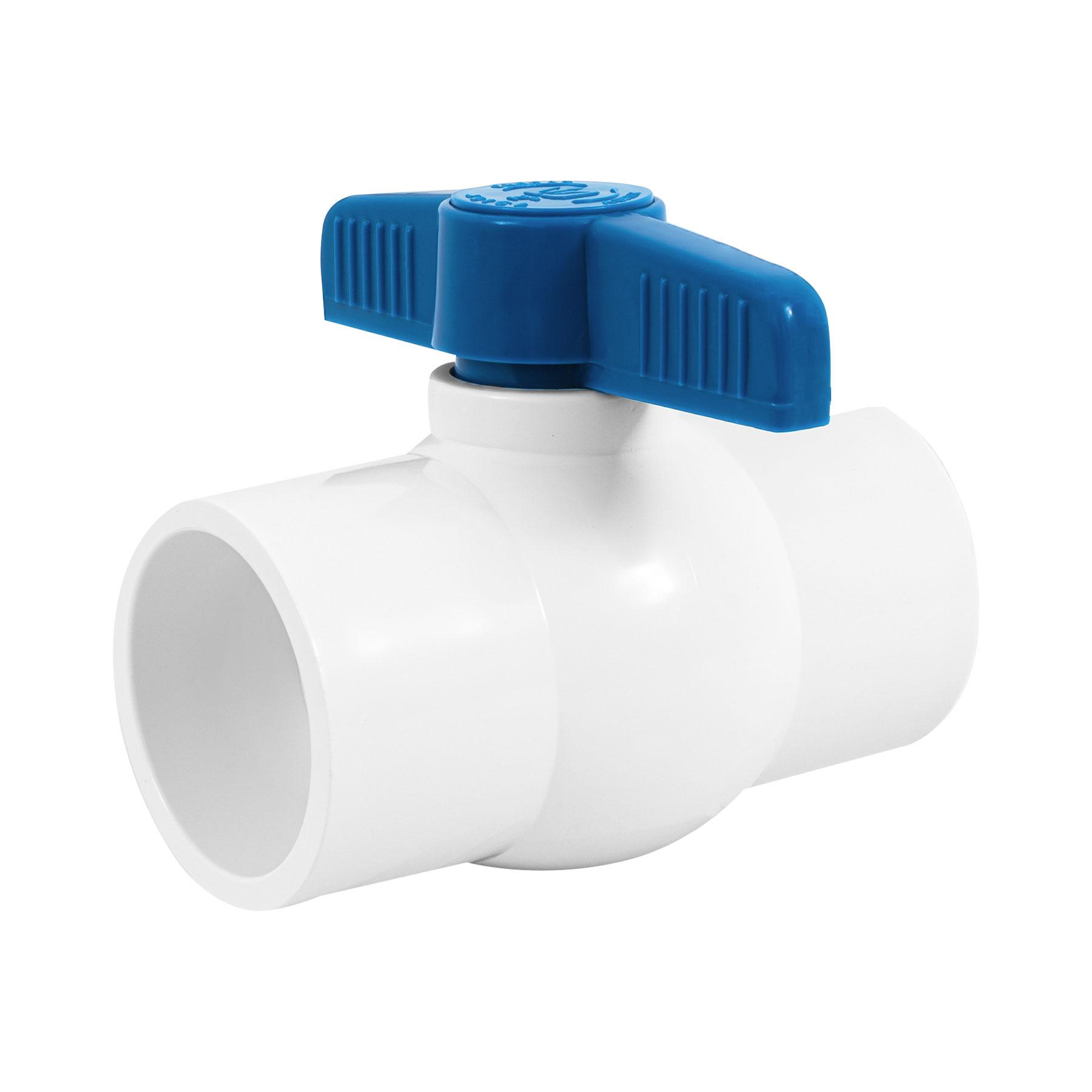 VÁLVULA DE ESFERA DE PVC 2' PARA CEMENTAR, FOSET