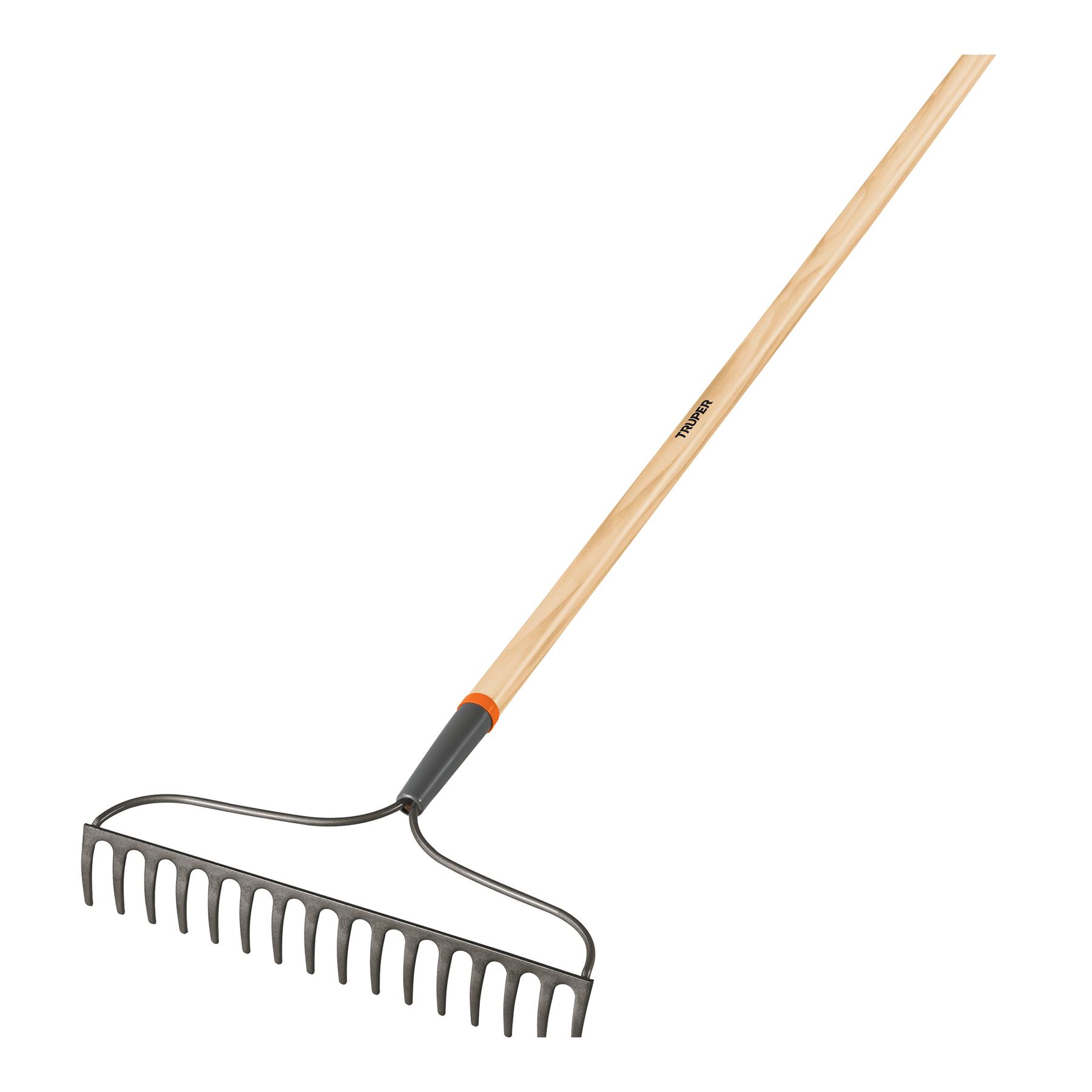 RASTRILLO JARDINERO CLASSIC, 16 DIENTES, MANGO 54', TRUPER