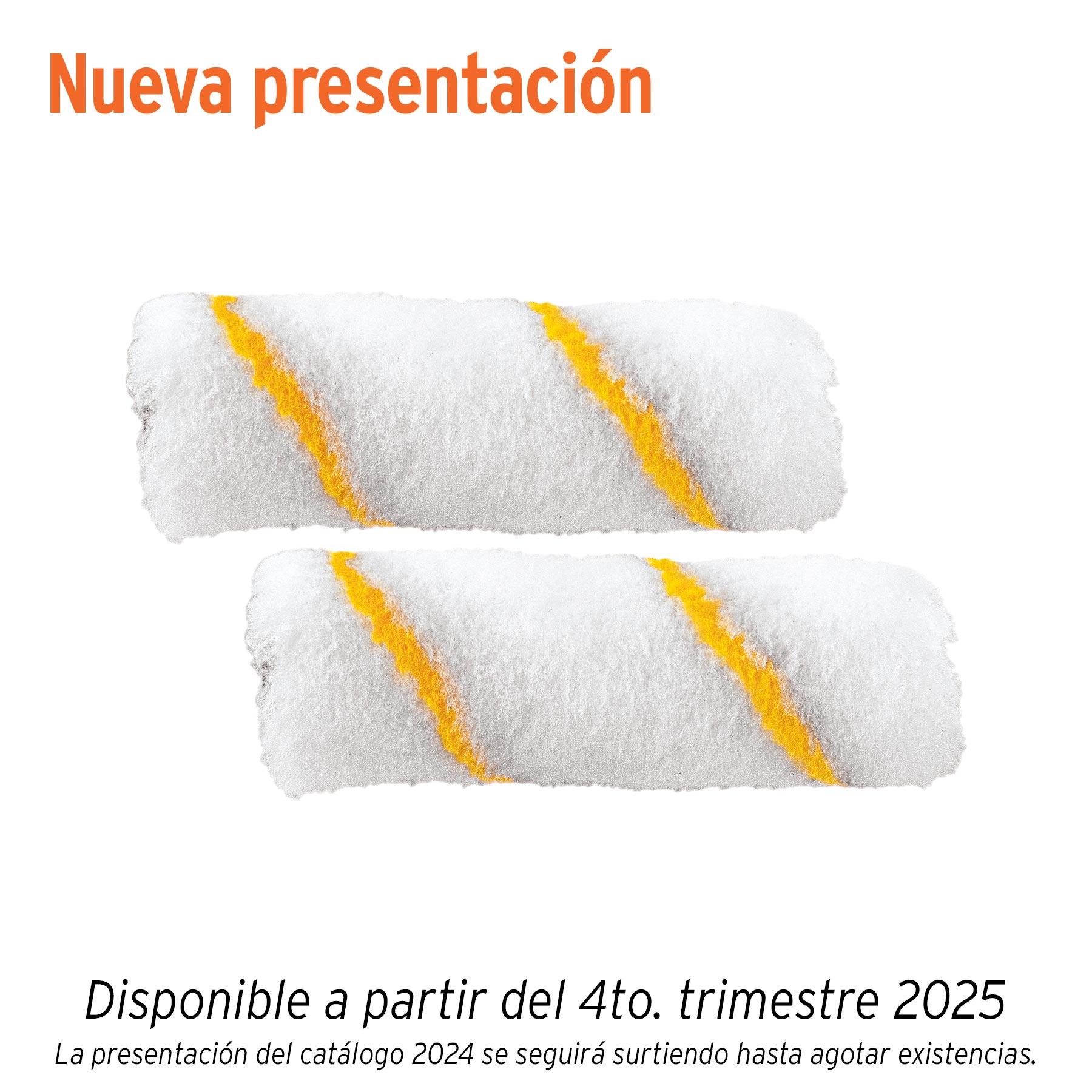 FELPA PARA MINI RODILLO DE POLIÉSTER 4' X 3/8', TRUPER