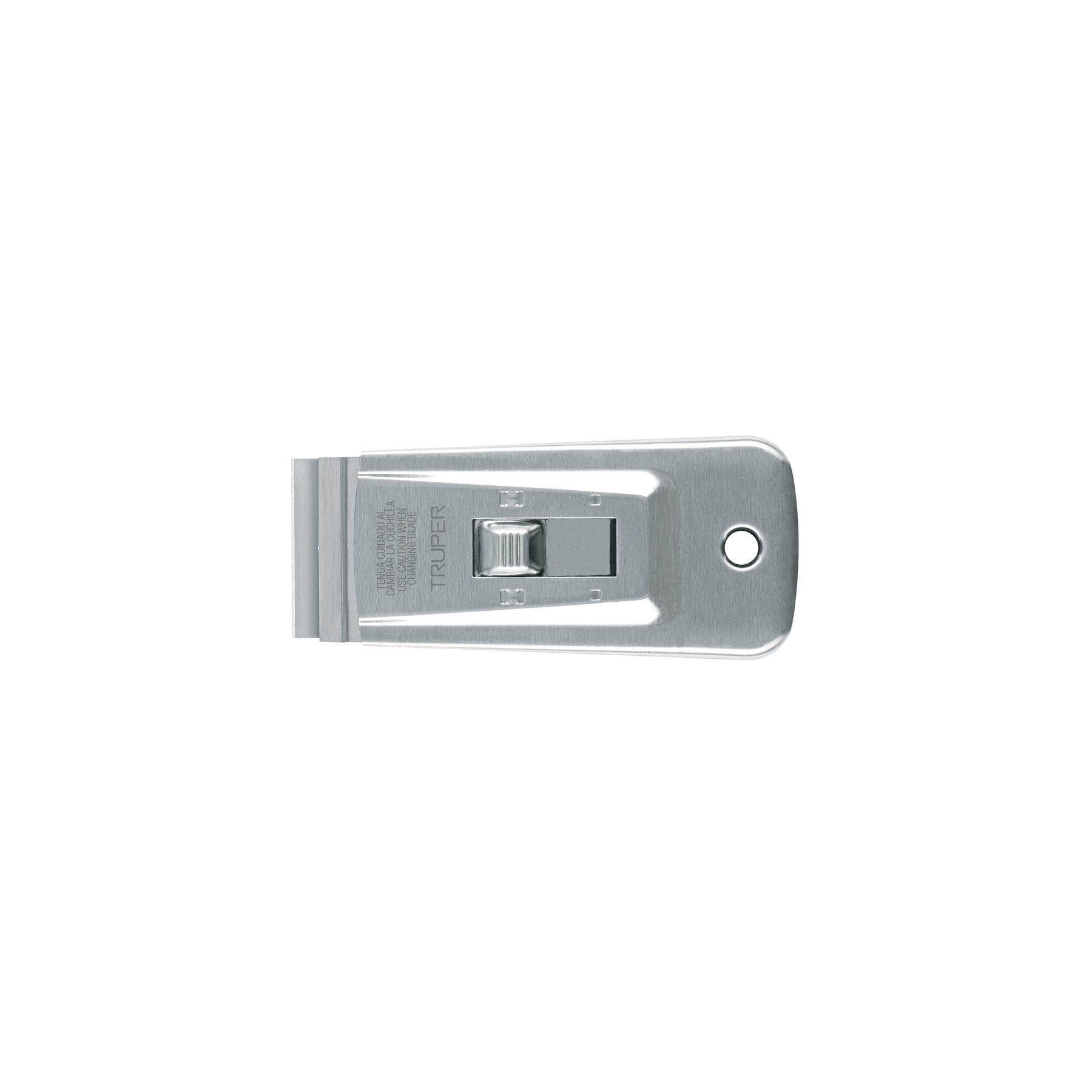 RASPADOR DE ACERO INOXIDABLE CON NAVAJA DE 1-1/2', TRUPER