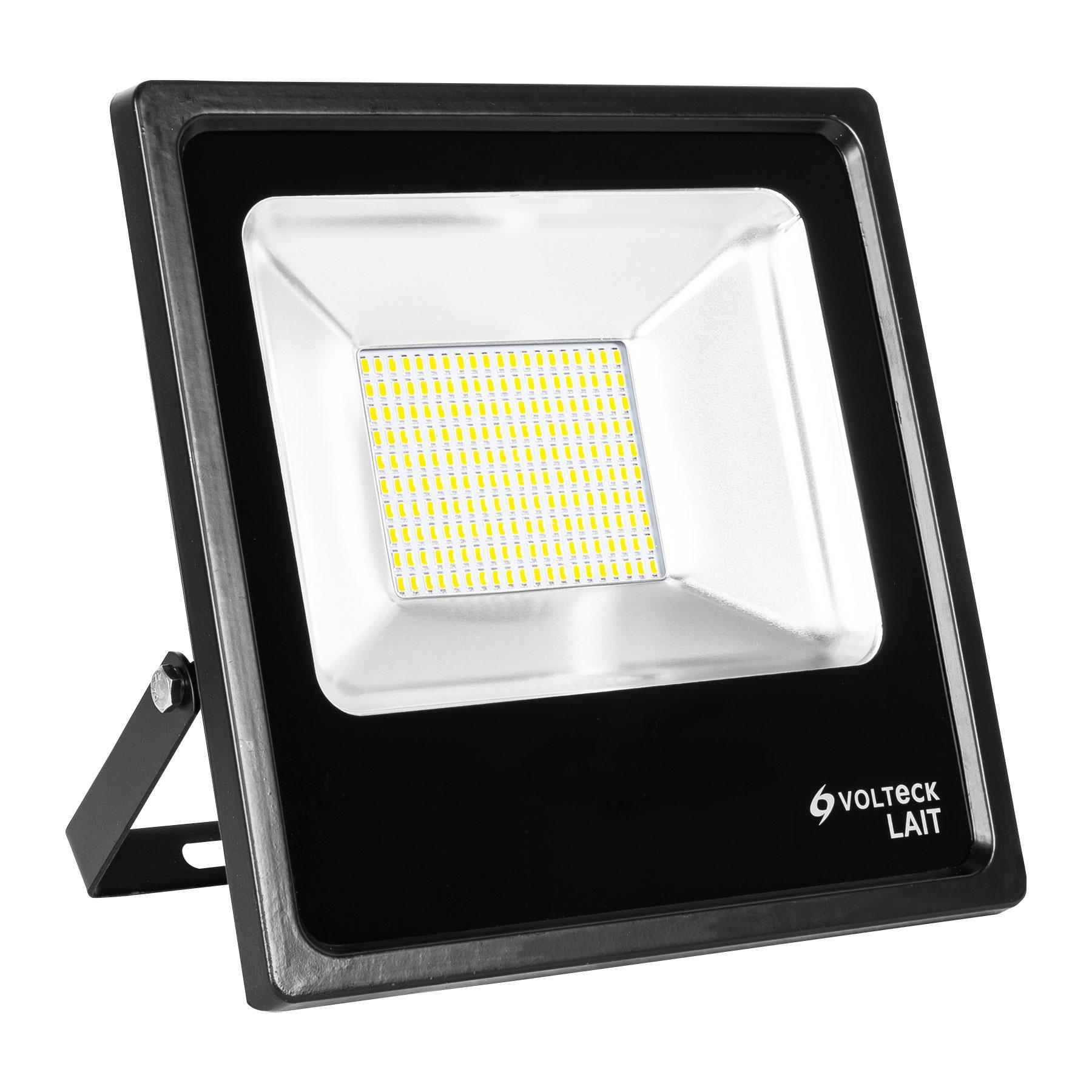 REFLECTOR DELGADO DE LED 100 W LUZ CÁLIDA, VOLTECK