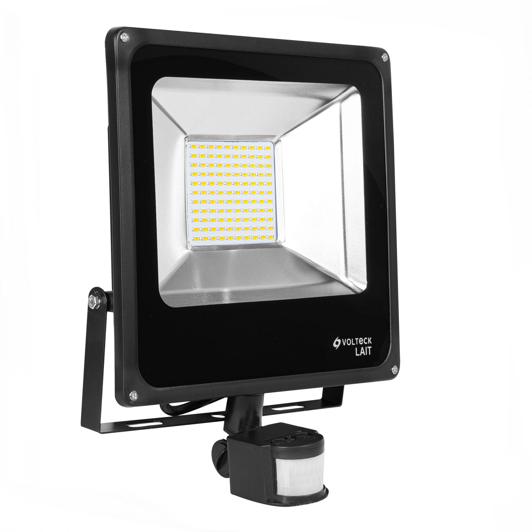 REFLECTOR LED 50 W ALTA INTENSIDAD CON SENSOR DE MOVIMIENTO