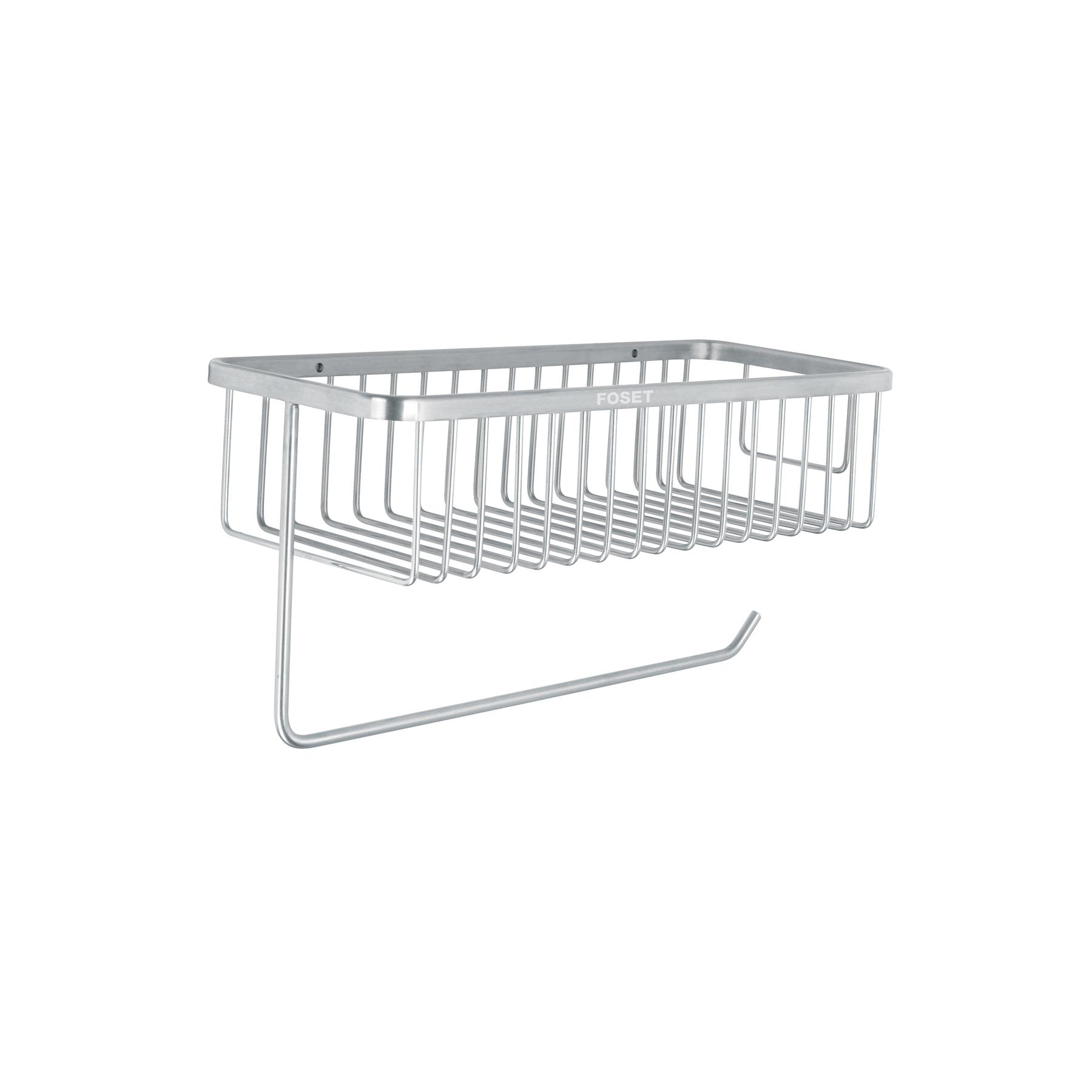 PORTARROLLO Y ESPECIERO EN CROMO PARA COCINA, FOSET RIVIERA