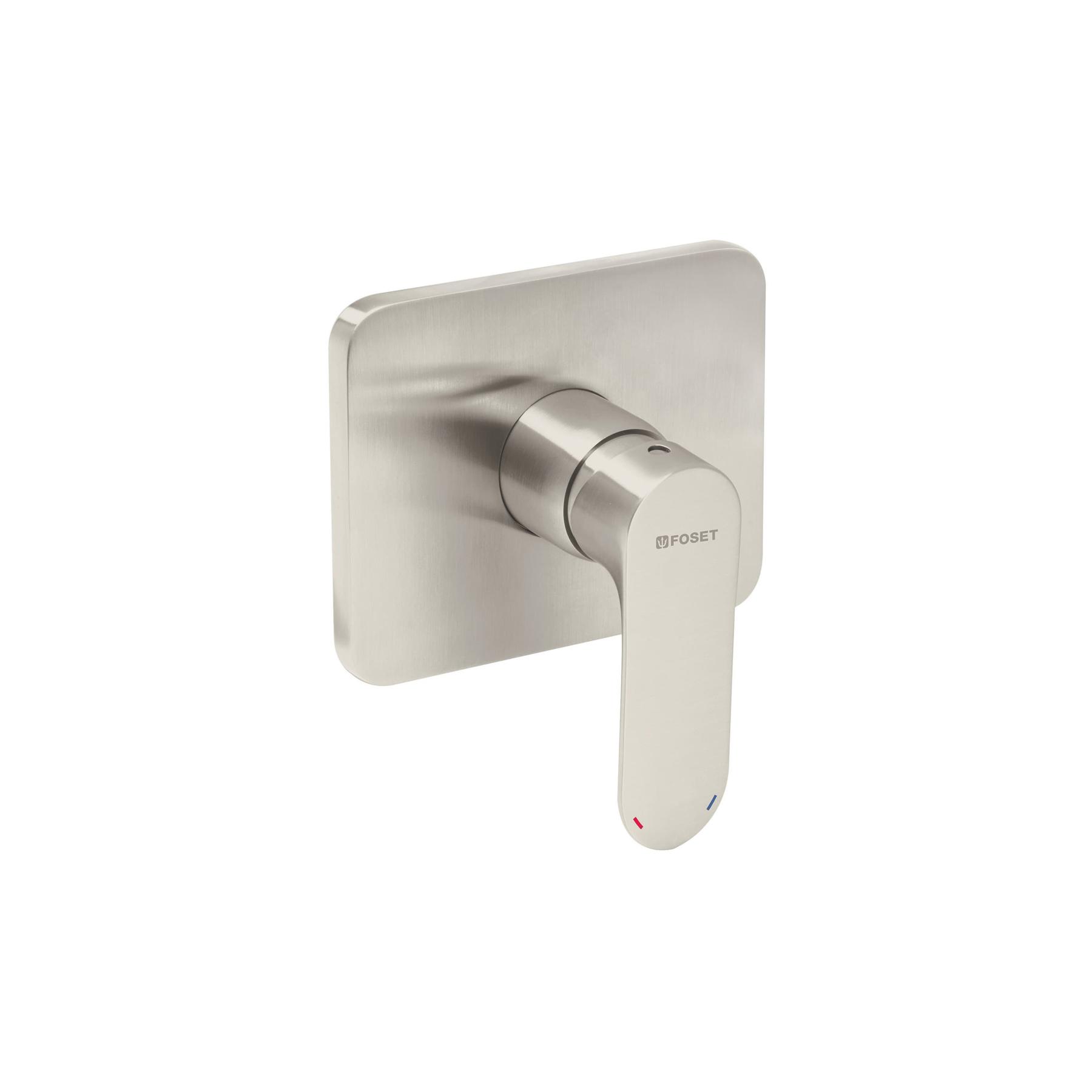 MONOMANDO SATÍN PARA REGADERA SIN DESVIADOR, FOSET