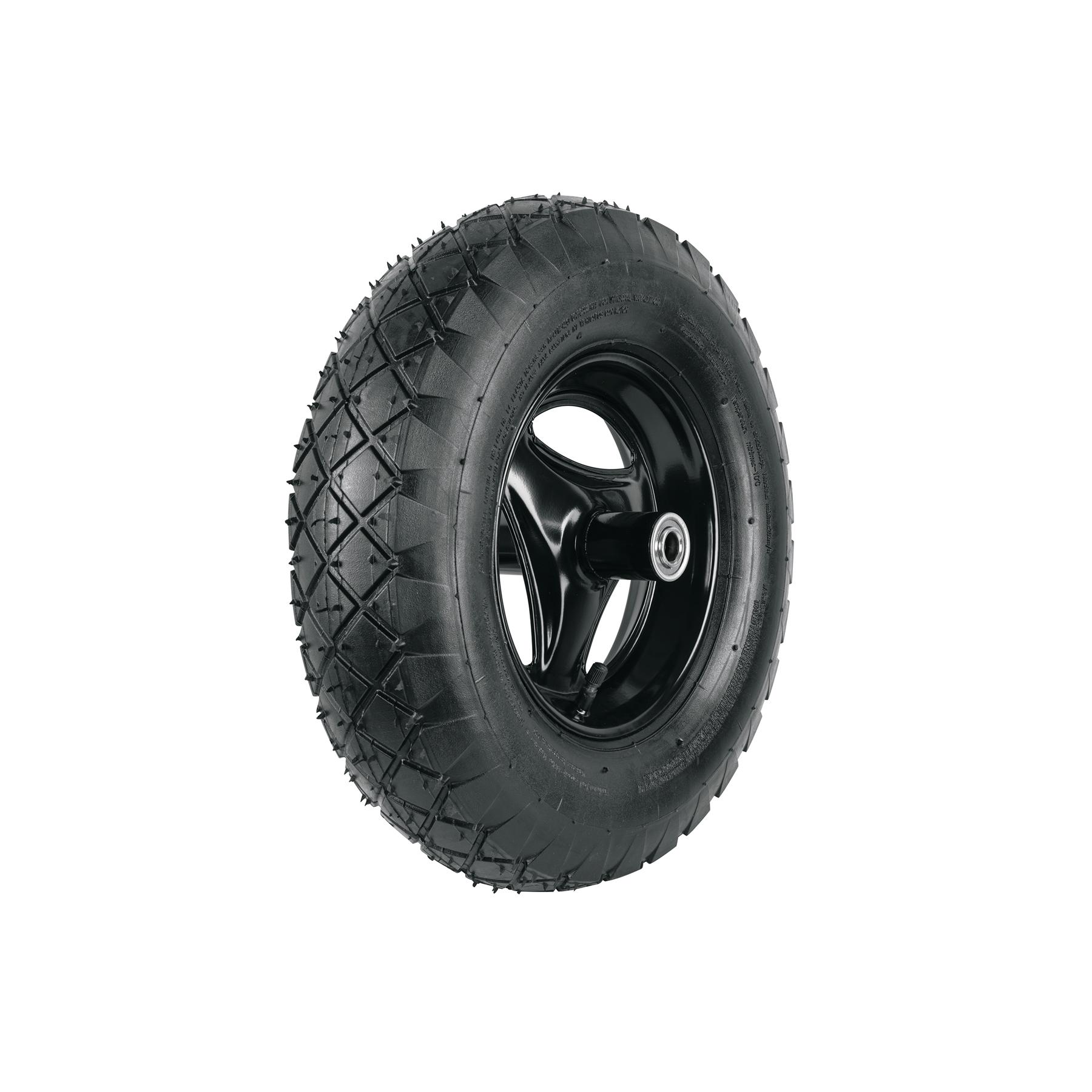 LLANTA COMPLETA NEUMÁTICA 16', INCLUYE EJE Y BALEROS, PRETUL