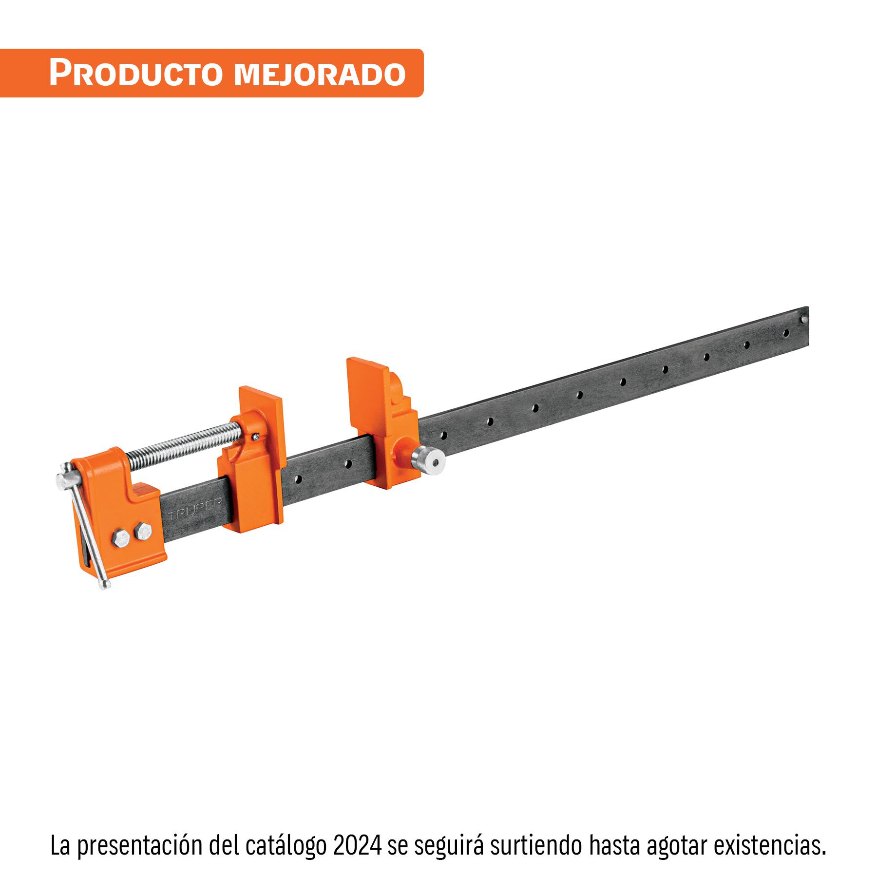 SARGENTO 72' DE SOLERA DE ACERO, TRUPER