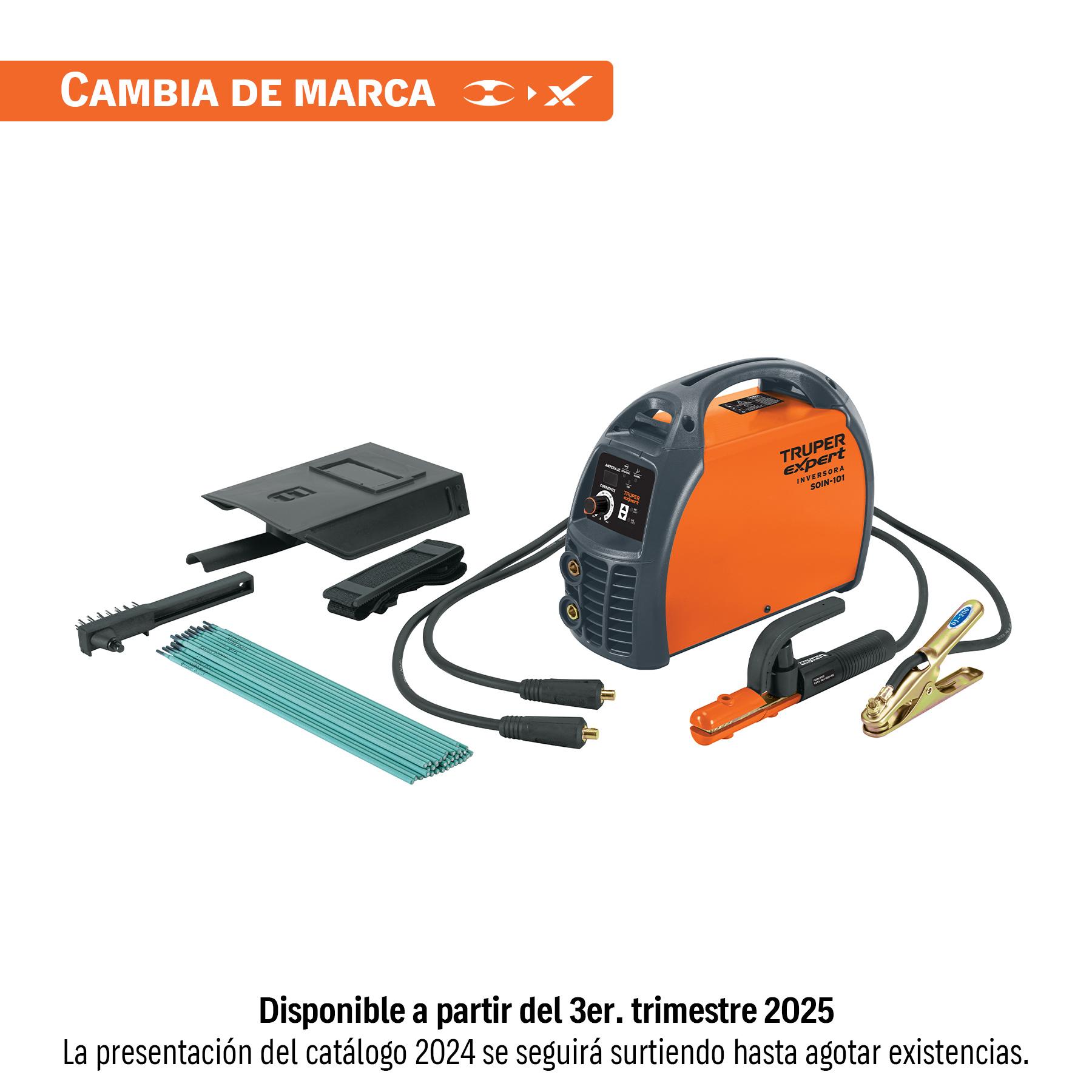 SOLDADORA INVERSORA 100 A, 127 V, TRUPER