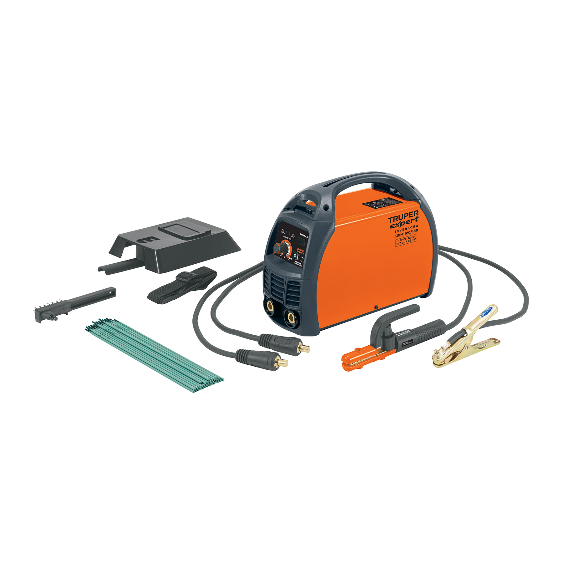 SOLDADORA INVERSORA BI-VOLTAJE 160 A, 127 V/220 V, TRUPER