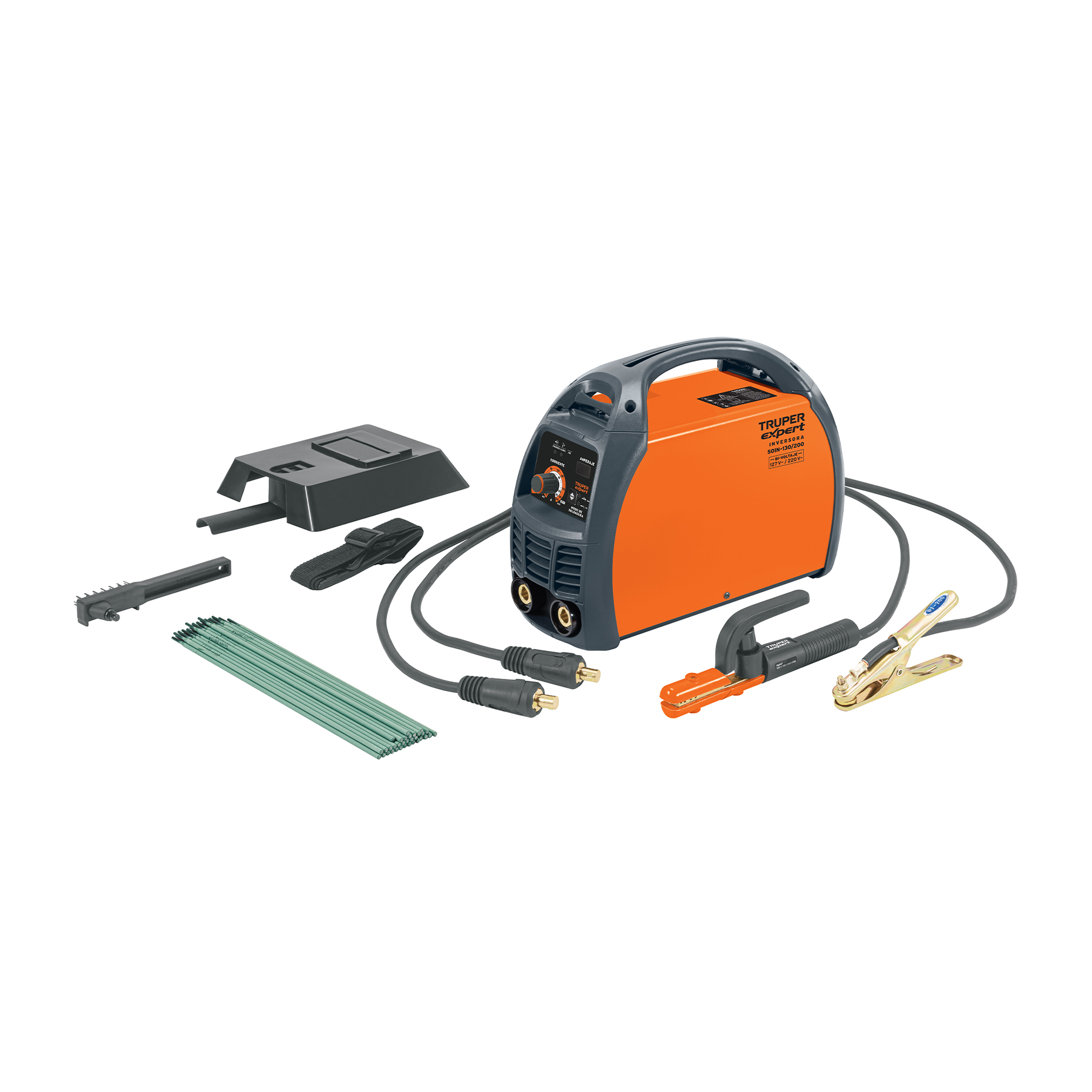 SOLDADORA INVERSORA BI-VOLTAJE 200 A, 127 V/220 V, TRUPER
