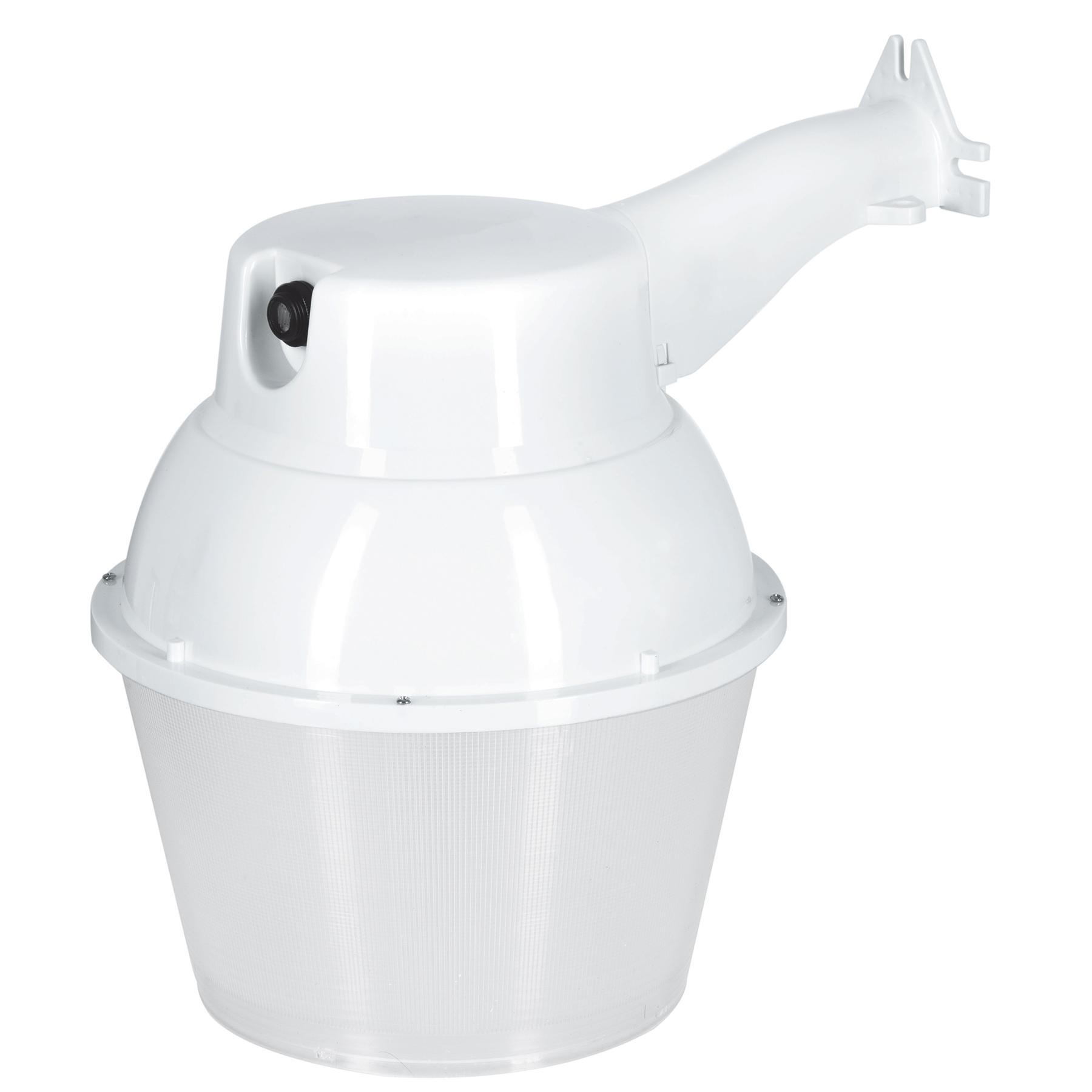 LUMINARIO SUBURBANO DE ABS 65 W SENSOR DE LUZ, SIN LÁMPARA