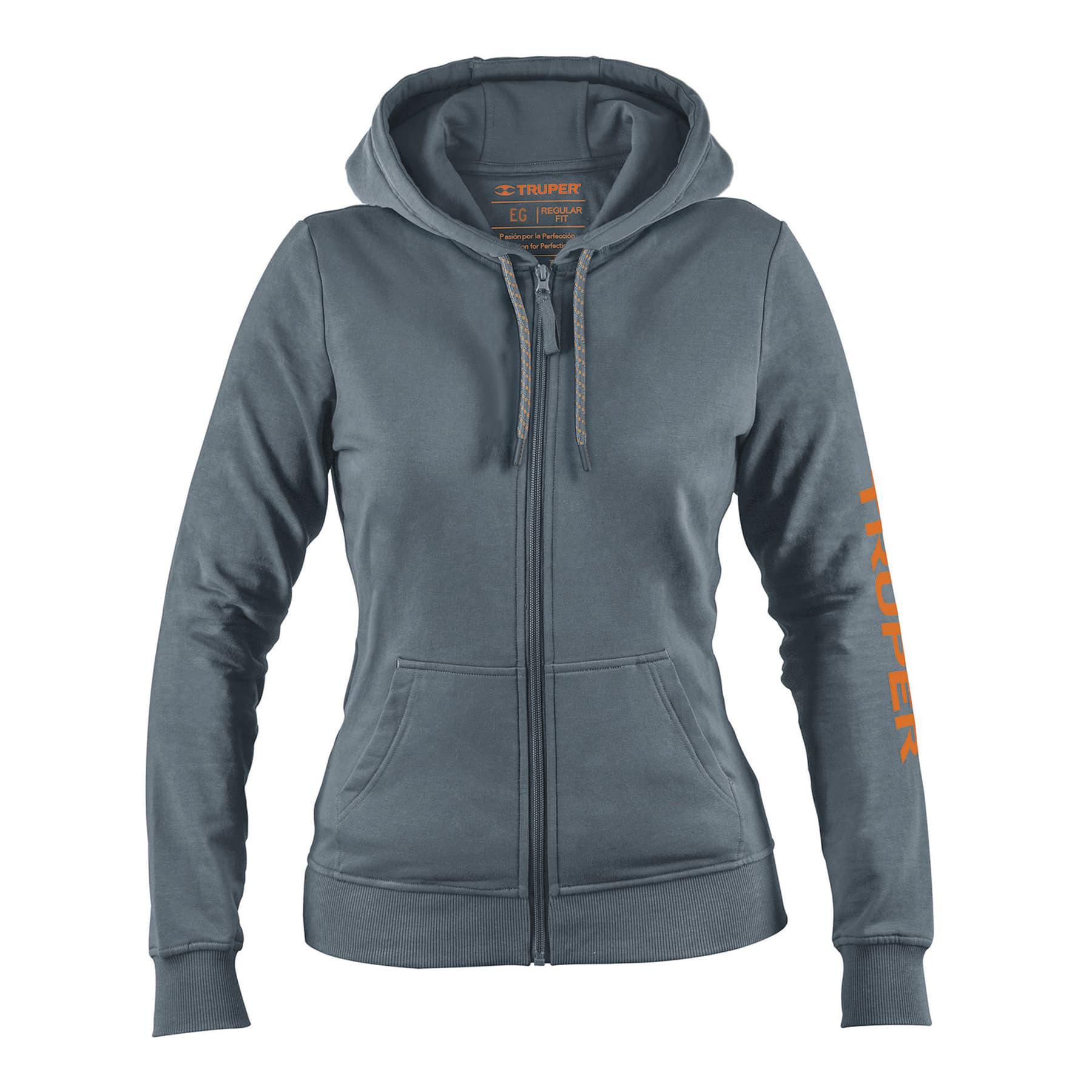 SUDADERA GRIS PARA DAMA, TALLA EG, TRUPER