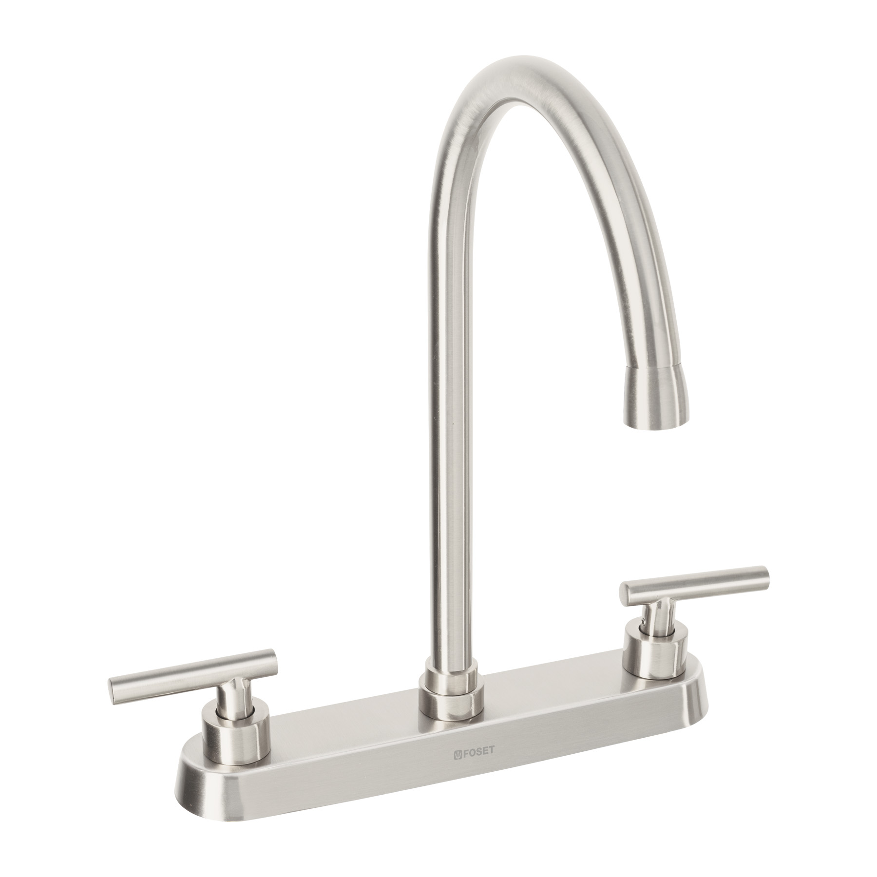 MEZCLADORA PARA FREGADERO, MANERALES PALANCA, SATÍN, TUBIG