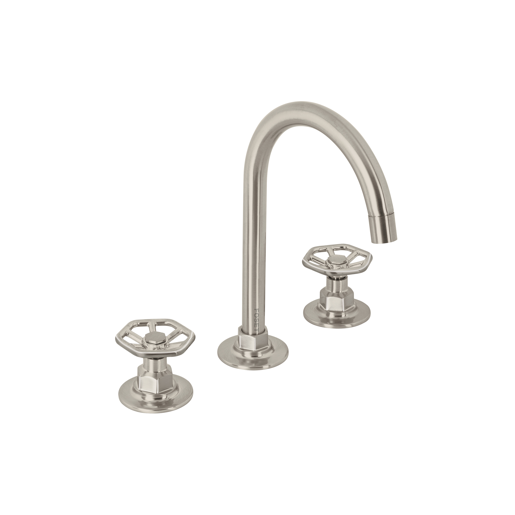 MEZCLADORA P/LAVABO,TALADROS SEPARADOS,REDONDOS,SATÍN,TUBIG