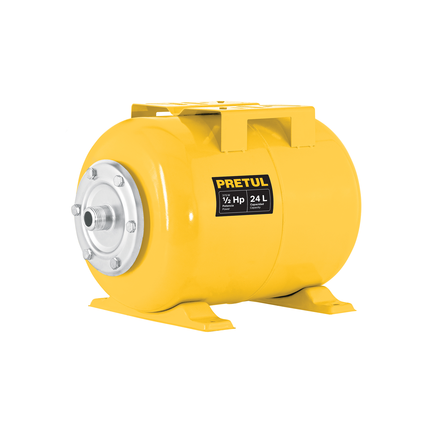TANQUE PARA BOMBAS HIDRONEUMÁTICAS HIDR-1/2X24P, PRETUL