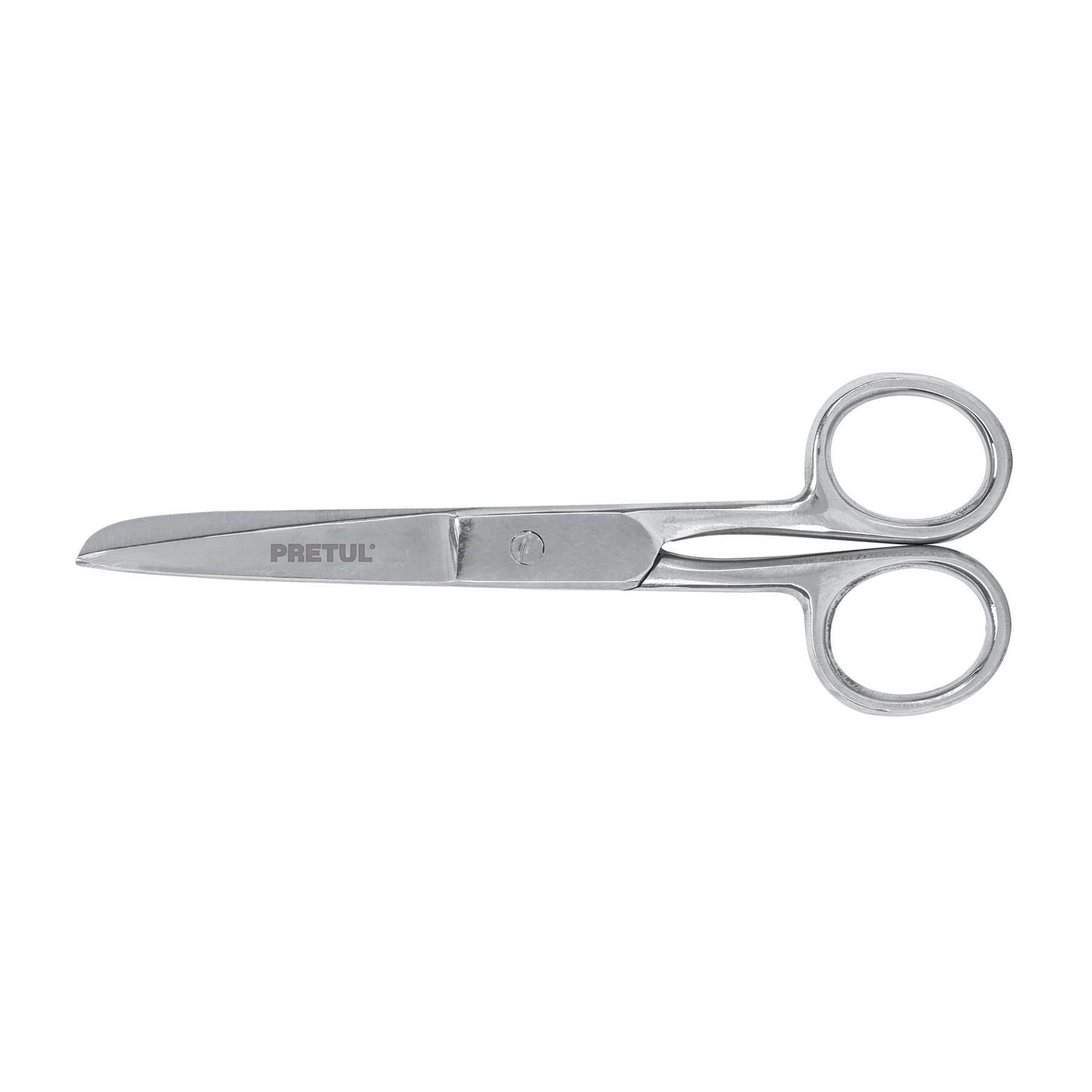 TIJERA 5' DE ACERO INOXIDABLE PARA COSTURA, PRETUL