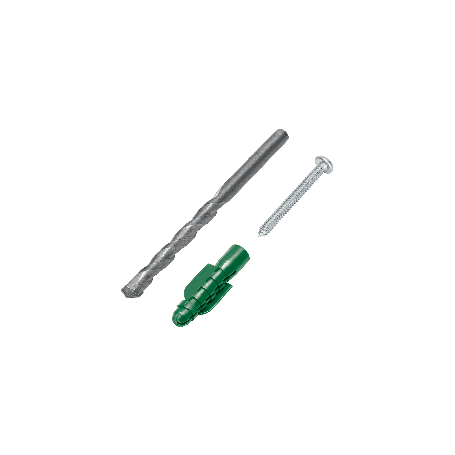 KIT DE 20 TAQUETES 1/2' CON TORNILLOS #14 Y 1 BROCA 1/2', FIERO