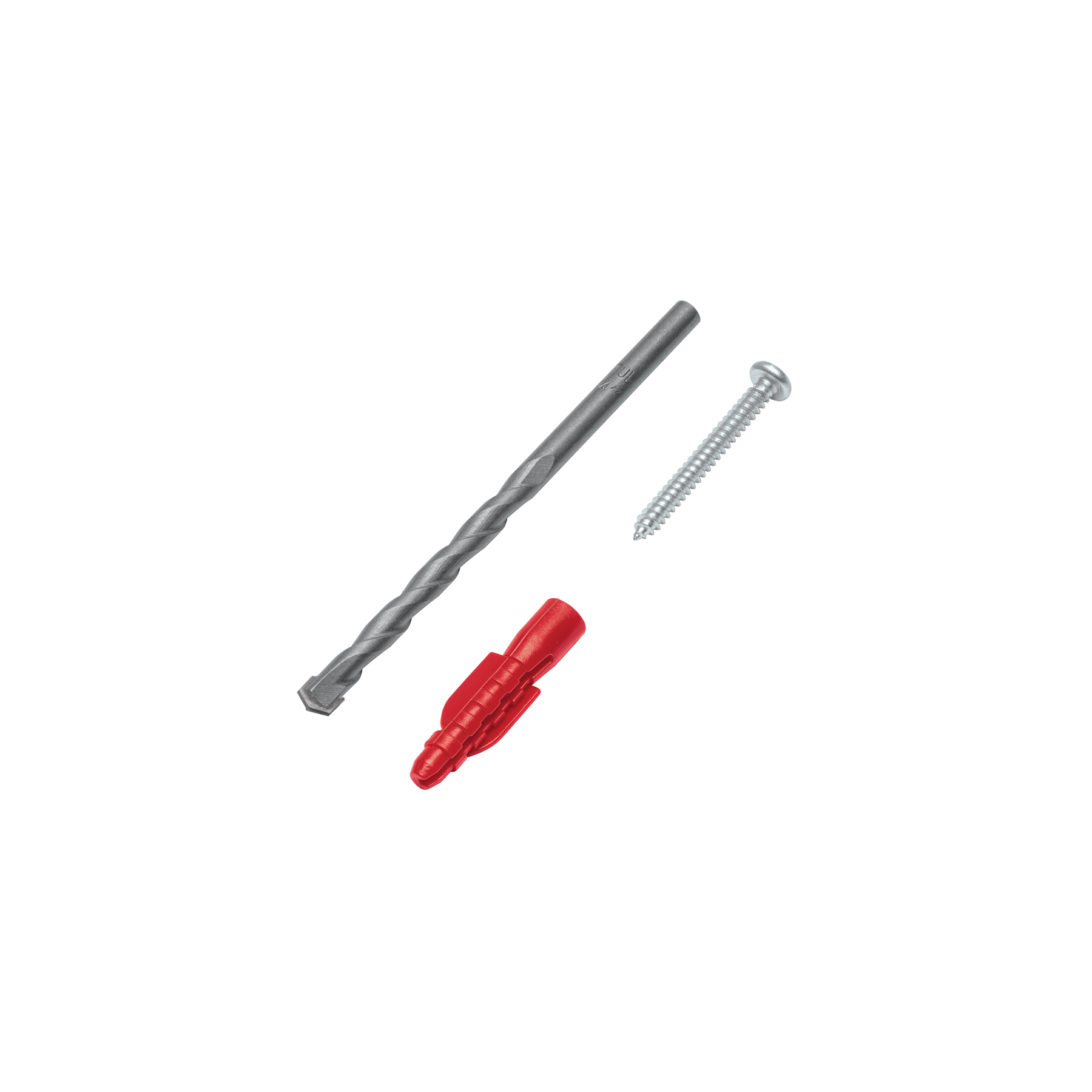 KIT DE 20 TAQUETES 1/4' CON TORNILLOS #8 Y 1 BROCA 1/4', FIERO