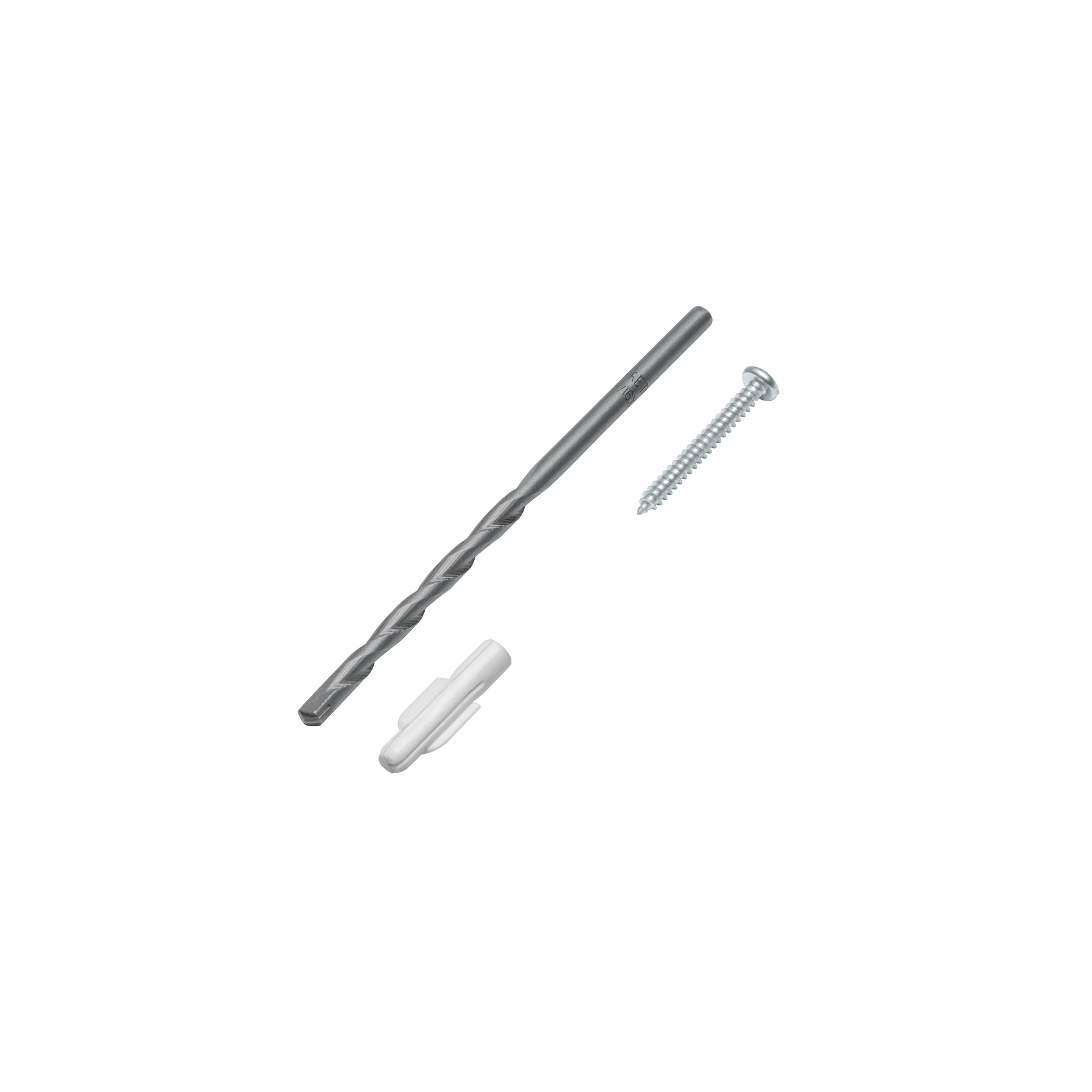 KIT DE 20 TAQUETES 3/16' CON TORNILLOS #6 Y 1 BROCA 3/16', FIERO