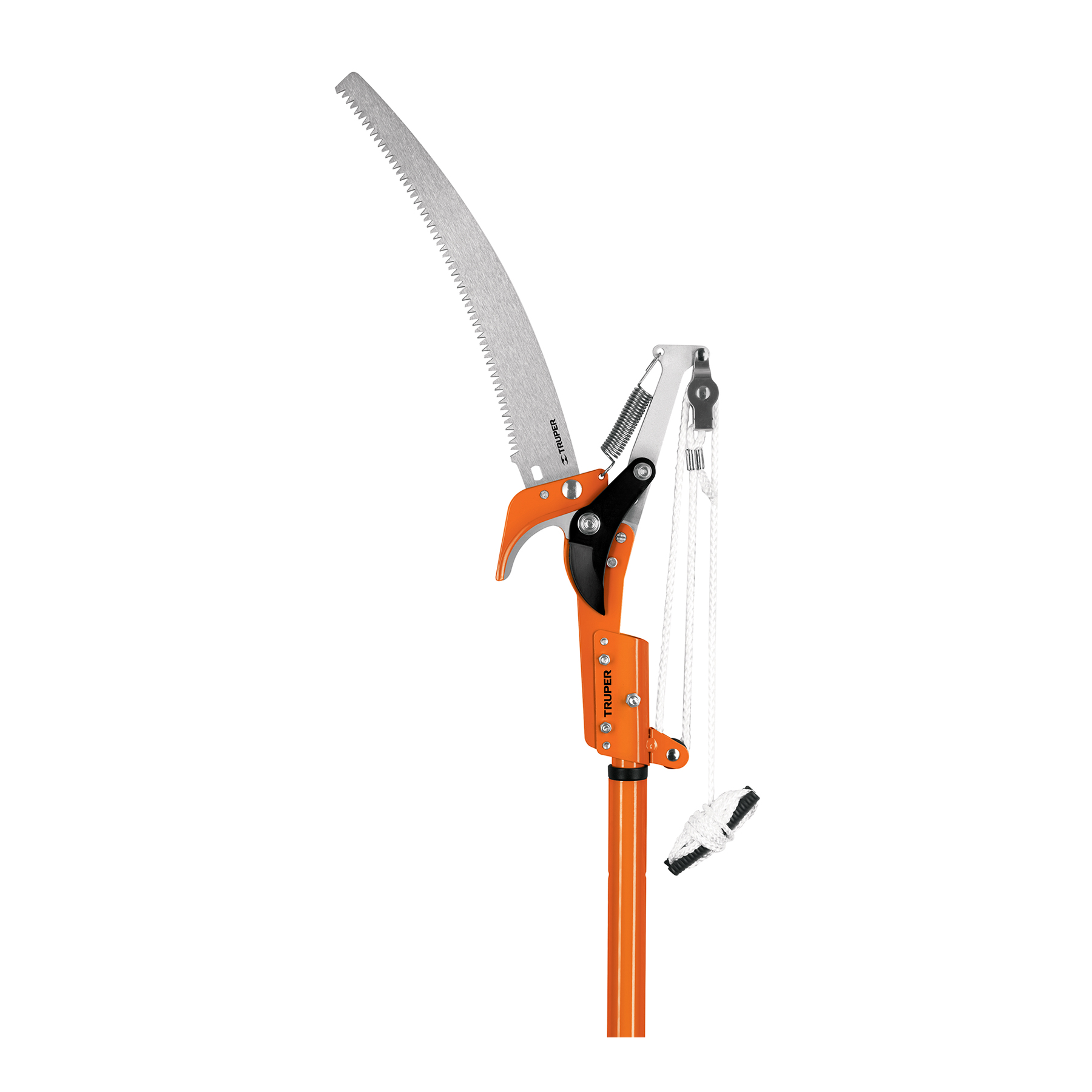 CORTADOR DE RAMAS ALTAS MANGO TELESCÓPICO 2.4 M ALUMINIO