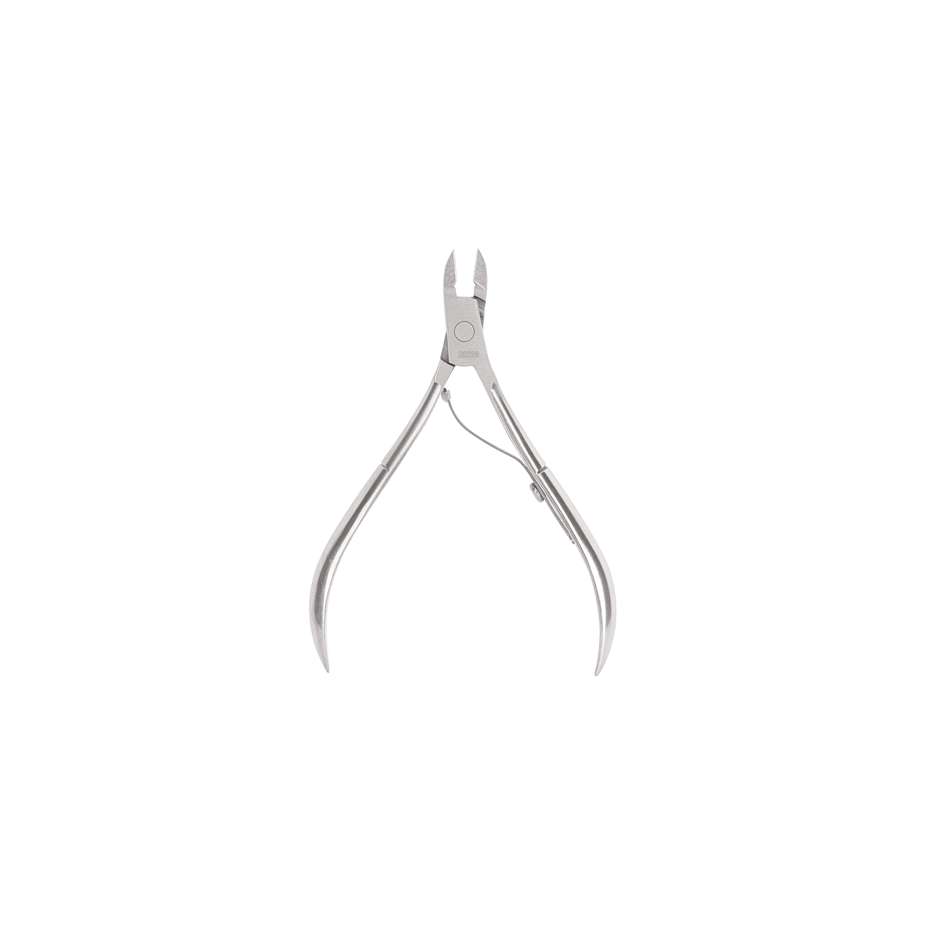 "ALICATE PARA MANICURE 3-3/4"", CABEZA RECTA DE ACERO INOXIDABLE"