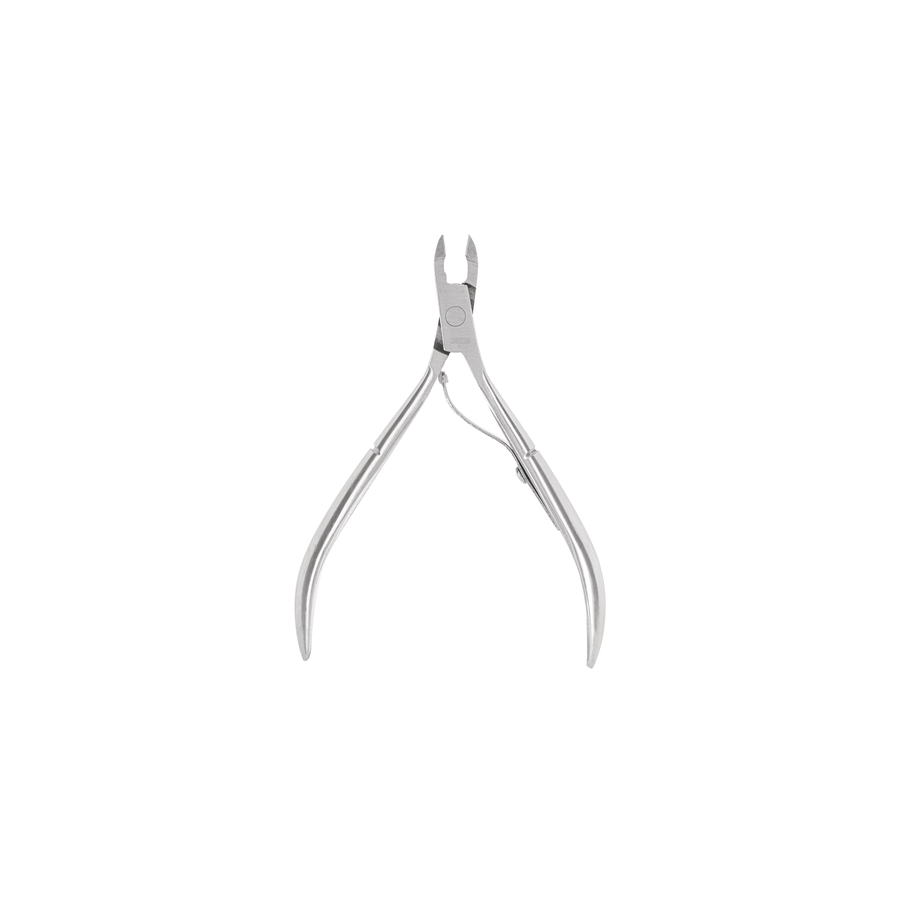 "ALICATE PARA MANICURE 4"", CABEZA RECTA DE ACERO INOXIDABLE"