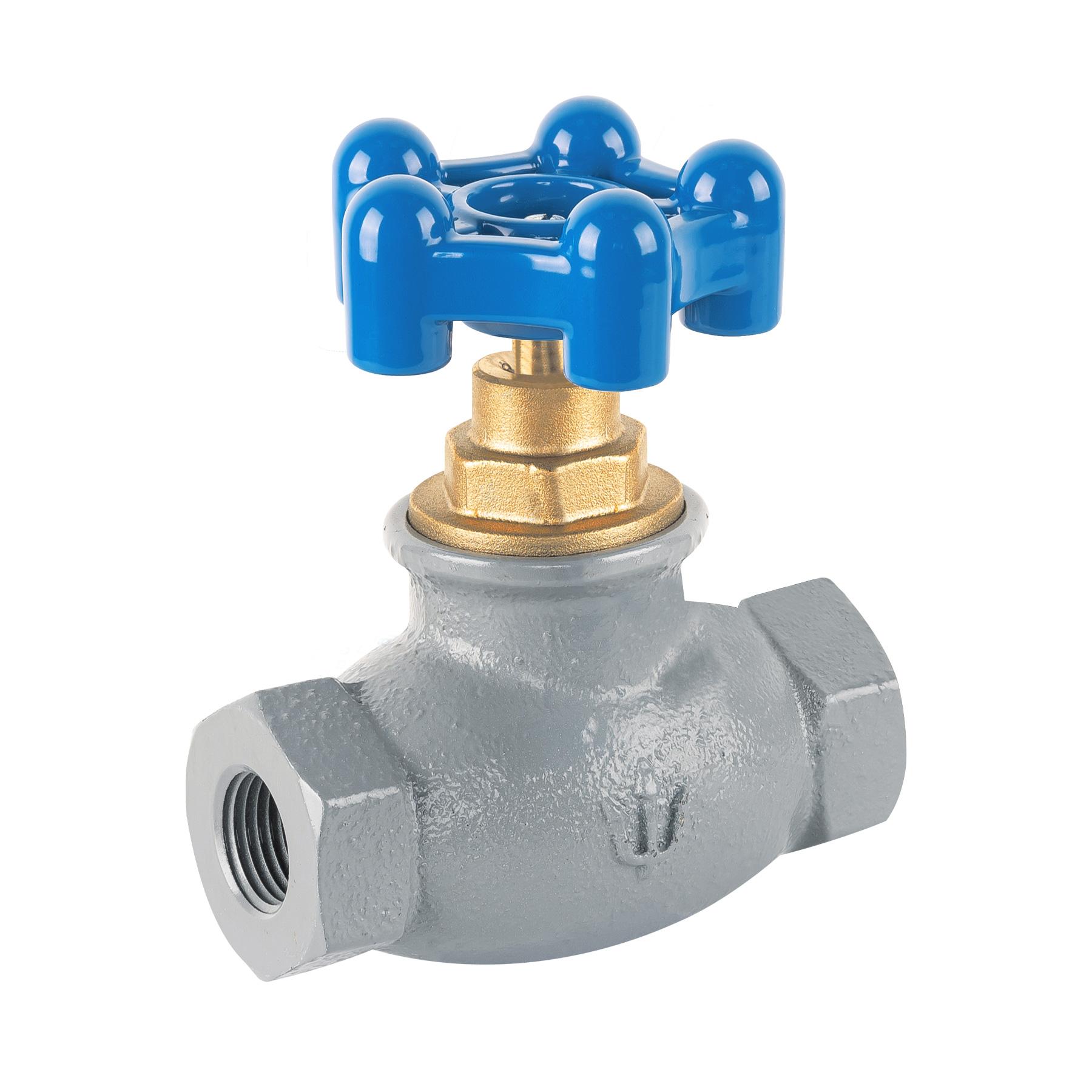 VÁLVULA GLOBO DE HIERRO PARA GAS LP,1/2', FOSET