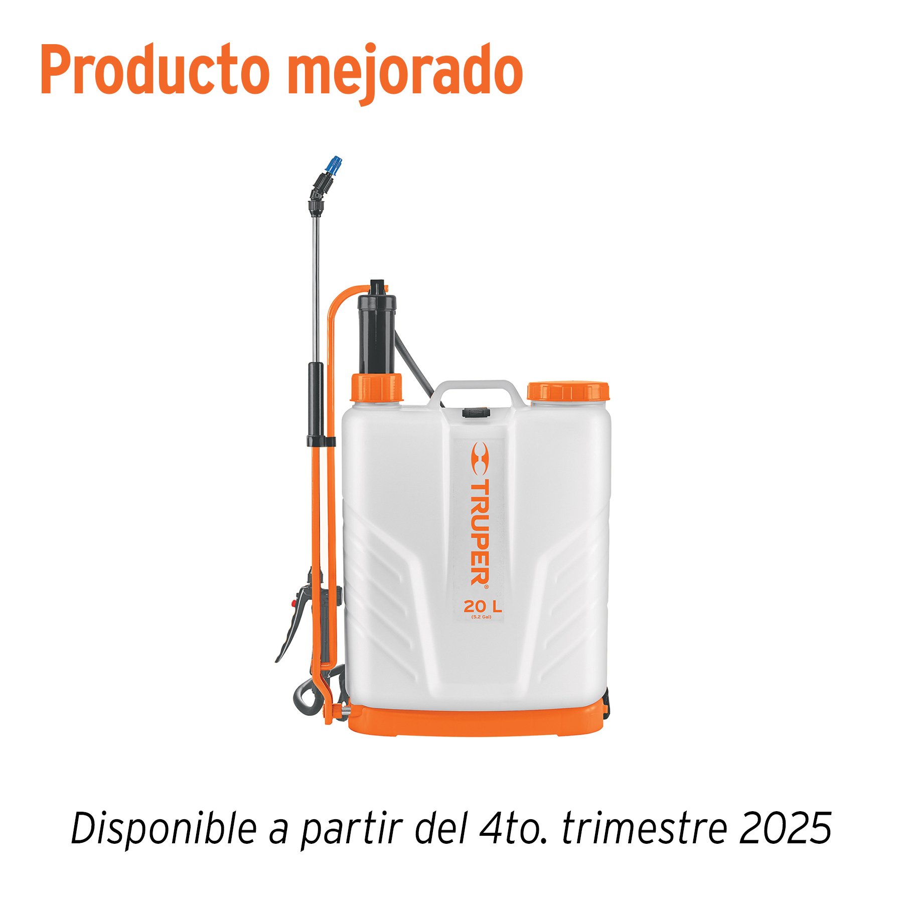 FUMIGADOR DE 20 L MANUAL DE MOCHILA, TRUPER